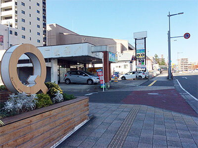 地下鉄泉中央駅からの道順6 荘内銀行角