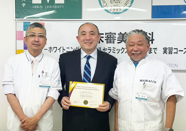 左 河原太郎先生 右 南清和先生