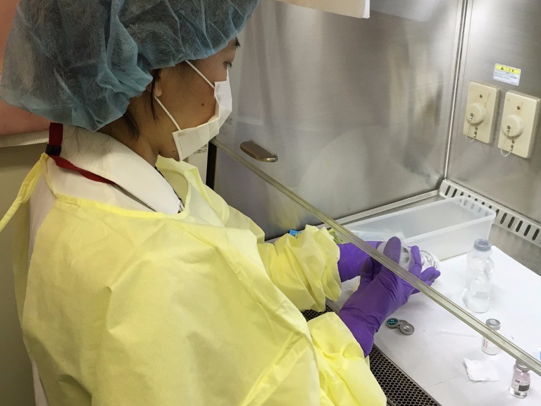 注射薬無菌調製業務
