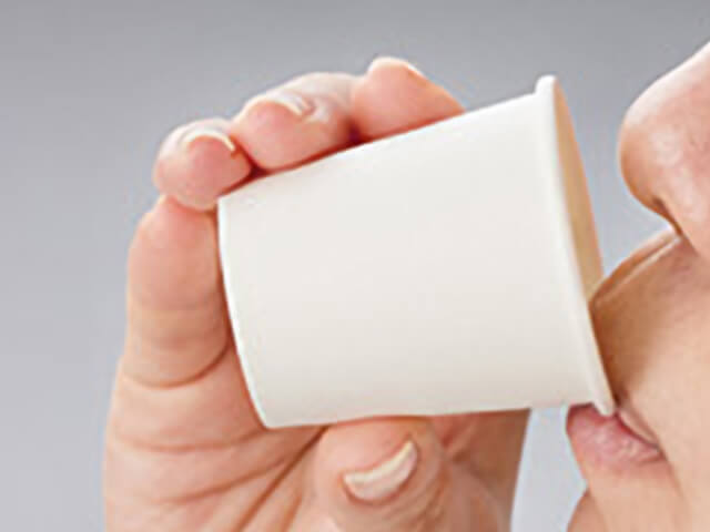 唾液検査の流れ Step.1