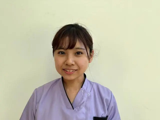 患者さんの笑顔と「ありがとう」の言葉がやりがいです。