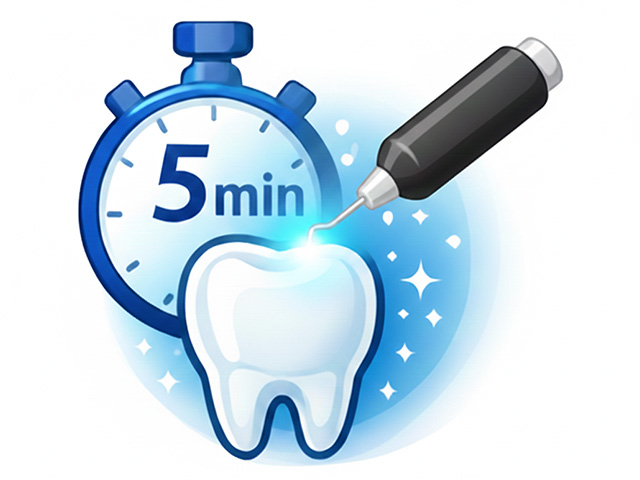 短時間での治療