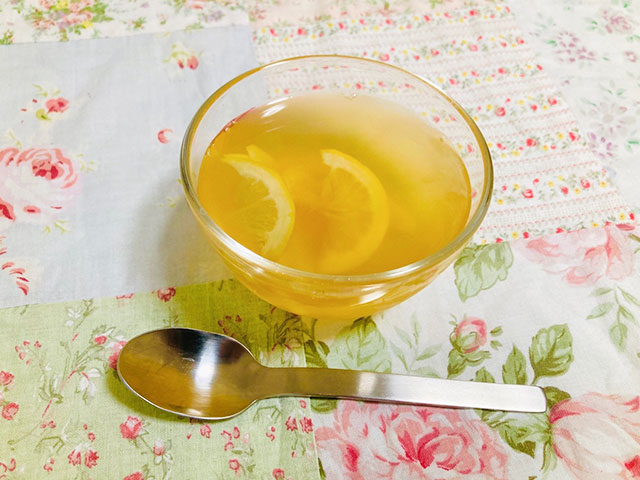 生姜レモンゼリー