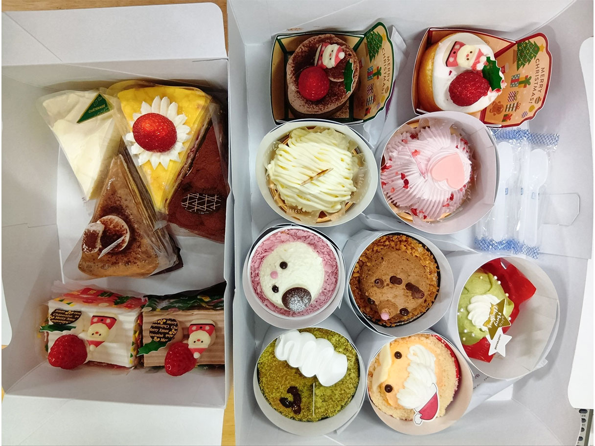 12月分のお誕生日ケーキ