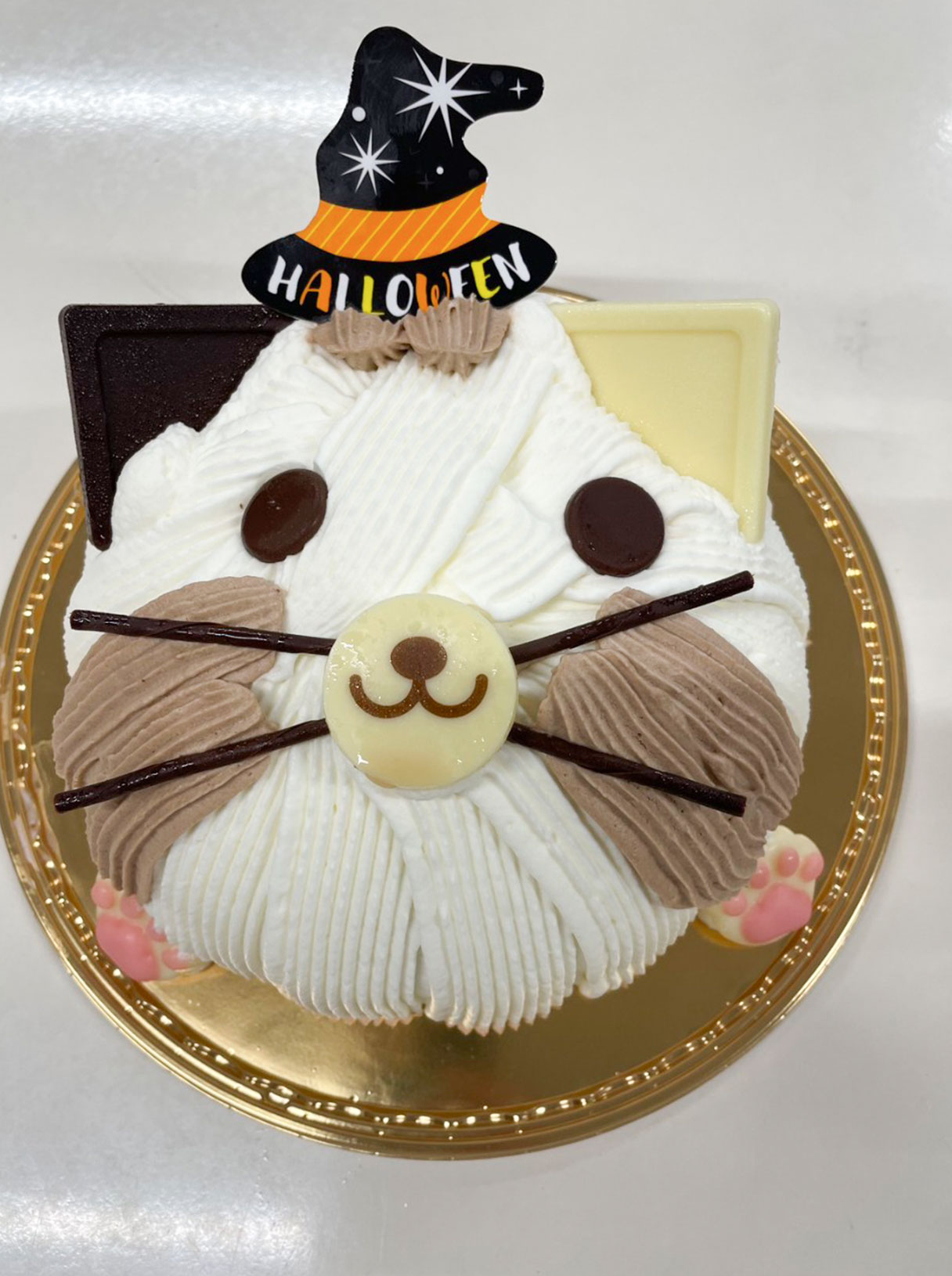 奥さんからケーキをいただきました①