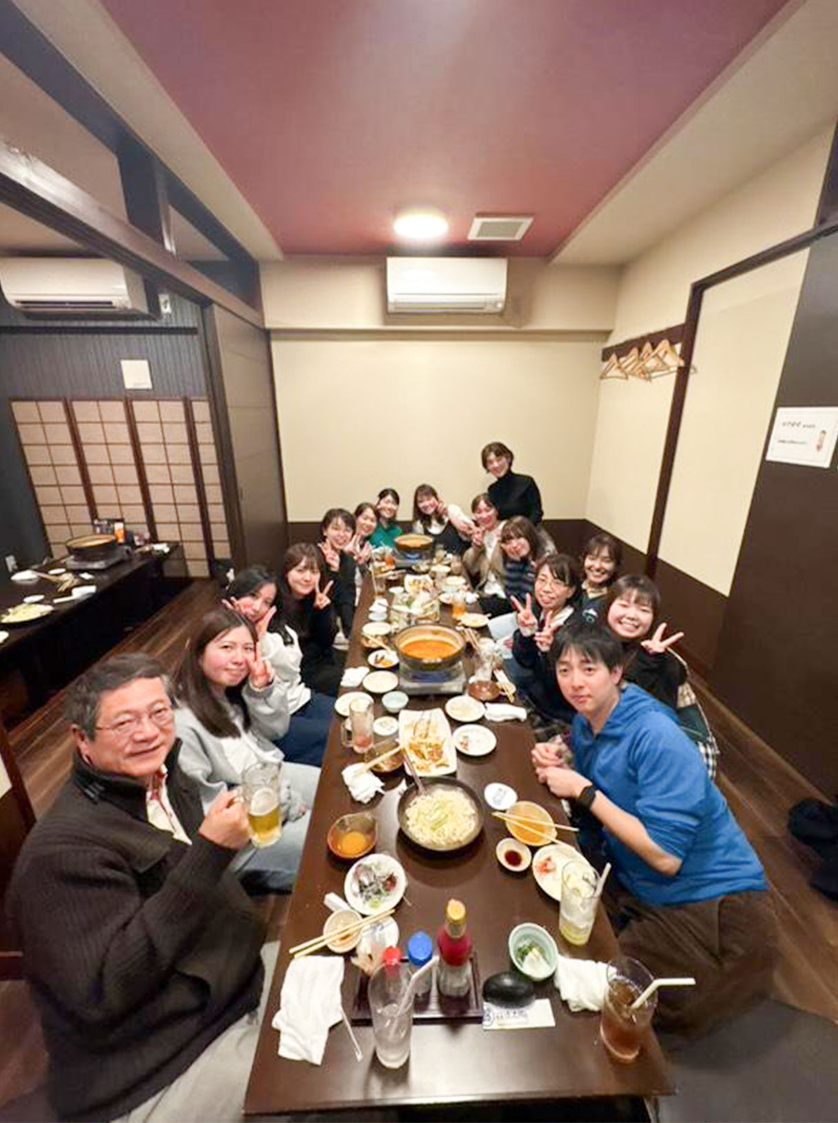 新人スタッフ歓迎会です。 