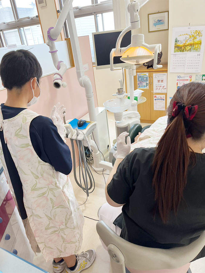 中学生職場体験1