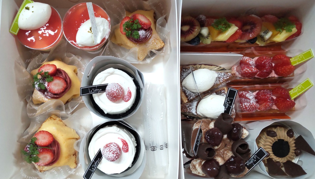 ４月分のお誕生日ケーキ