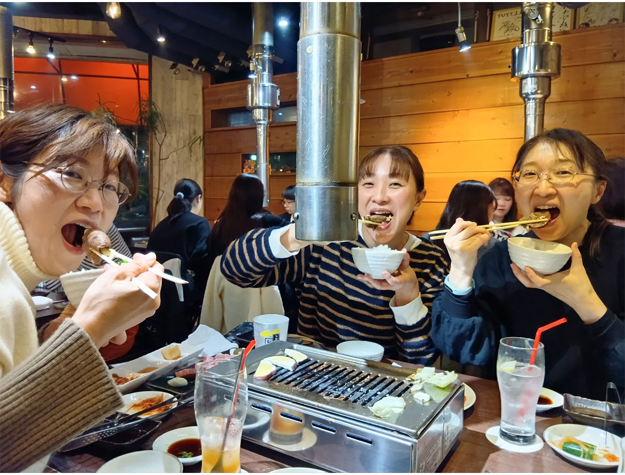 みんなで焼肉に行きました！！①