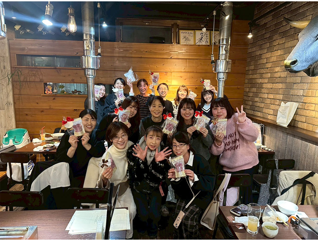 みんなで焼肉に行きました！！③