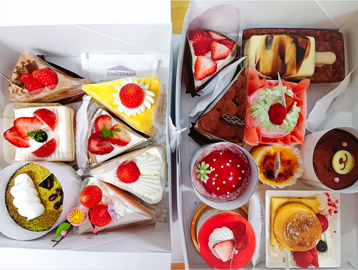 今月のお誕生日ケーキ