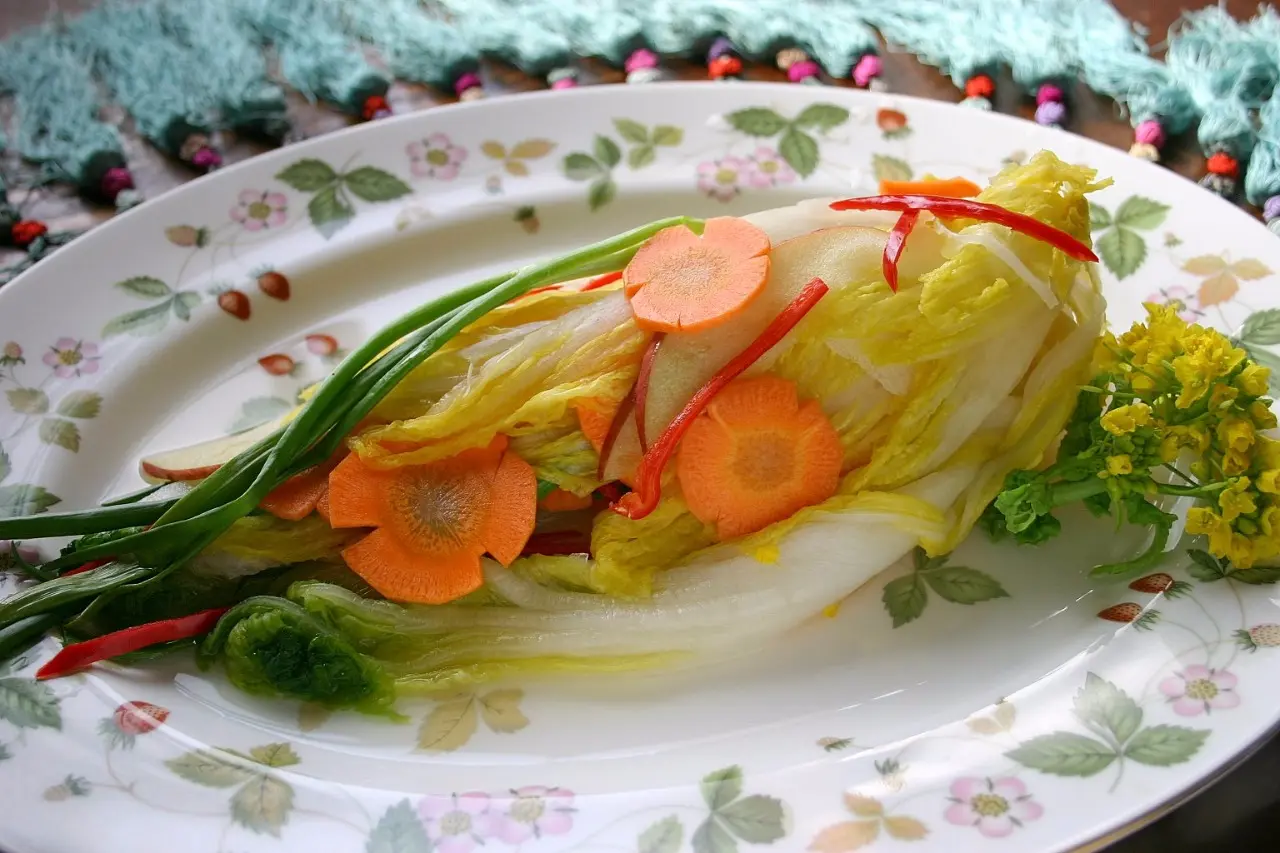 特選メニューに推薦！　白菜の白（ペック）キムチ