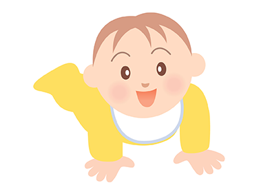 上の歯が生え始めたら・・・