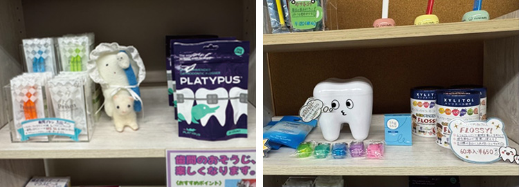 デンタルフロス・歯間ブラシ