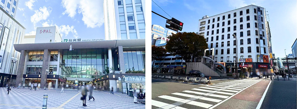 仙台 - ぬかつか矯正歯科クリニック - 経路案内 - 仙台駅東口から_01