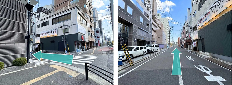 仙台 - ぬかつか矯正歯科クリニック - 経路案内 - 仙台駅東口から_05