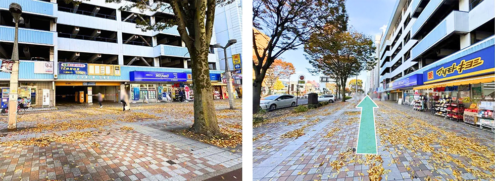 仙台 - ぬかつか矯正歯科クリニック - 経路案内 - 第一松栄パーキングから_01