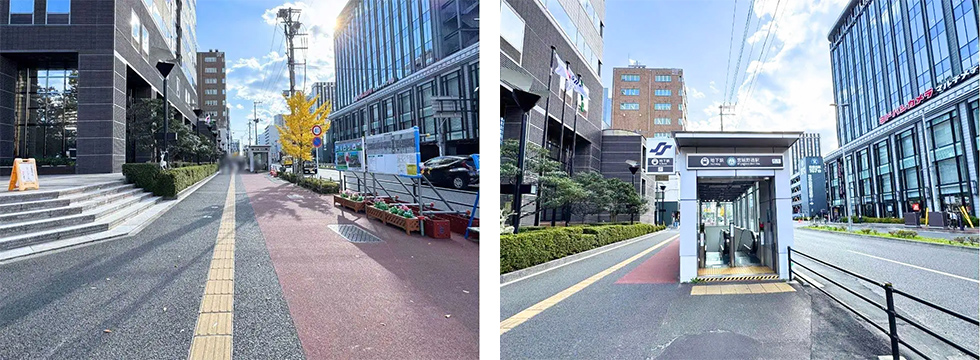 仙台 - ぬかつか矯正歯科クリニック - 経路案内 - 地下鉄宮城野通駅方面から_01