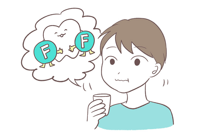 歯磨き後のうがいは何回が正解？