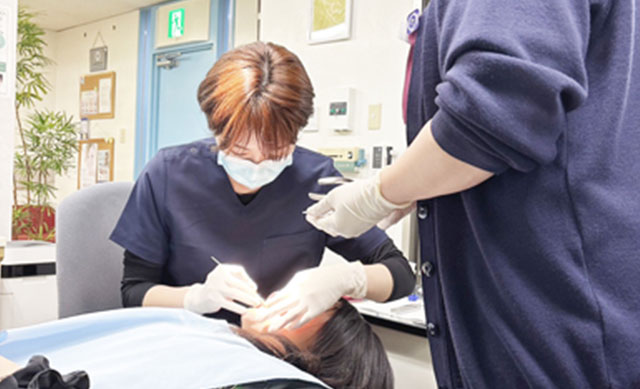 特徴1　予防歯科に力を入れています