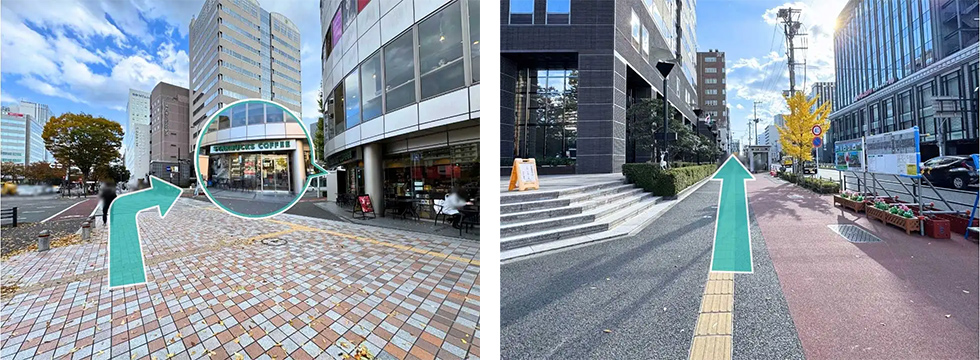 仙台 - ぬかつか矯正歯科クリニック - 経路案内 - 第一松栄パーキングから_02