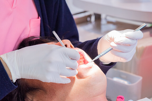 担当衛生士による、長期メンテナンス対応